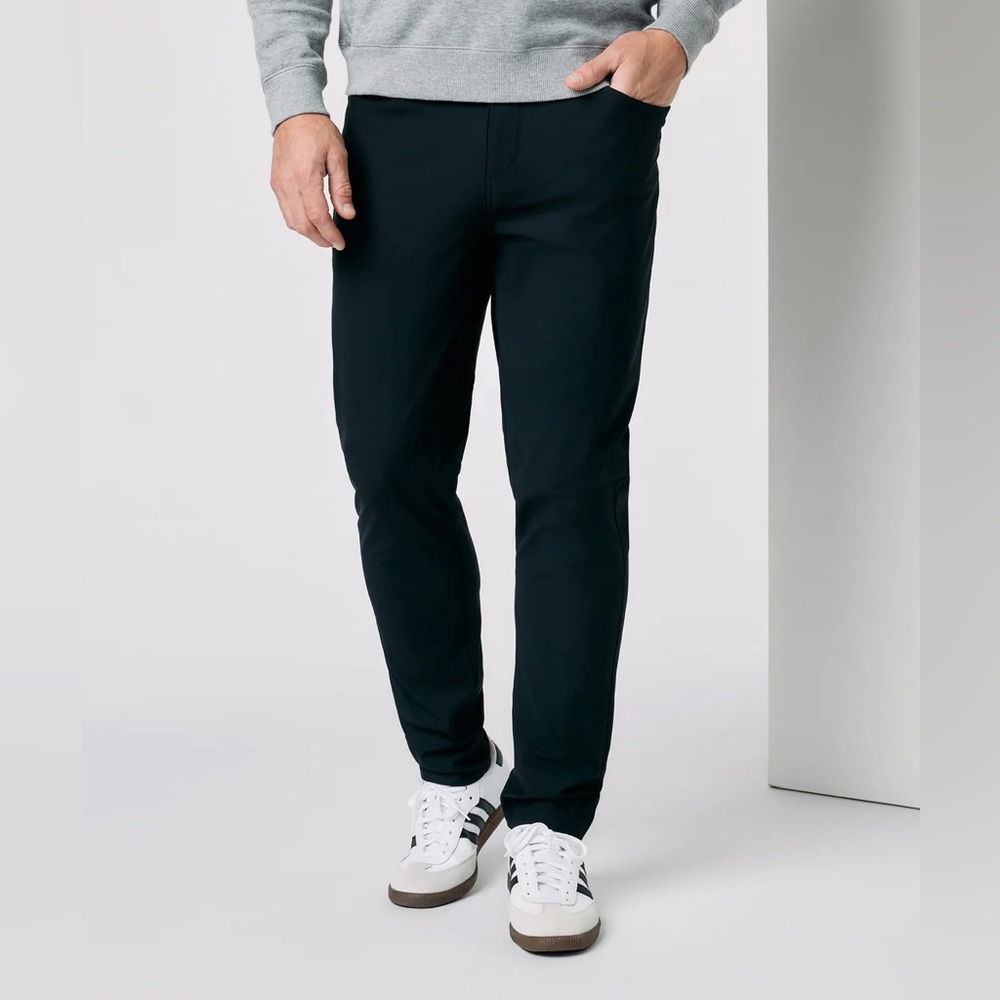NWOT Vuori Men’s Pocket Meta Pant Black Size 36